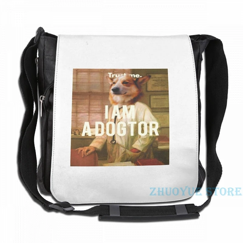 Забавный графический принт Trust Me I Am Dogtor рюкзак с USB зарядкой мужские школьные