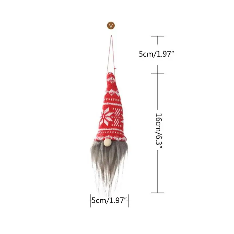 Набор из 6 предметов ручной работы шведский томте Рождественский эльф гном