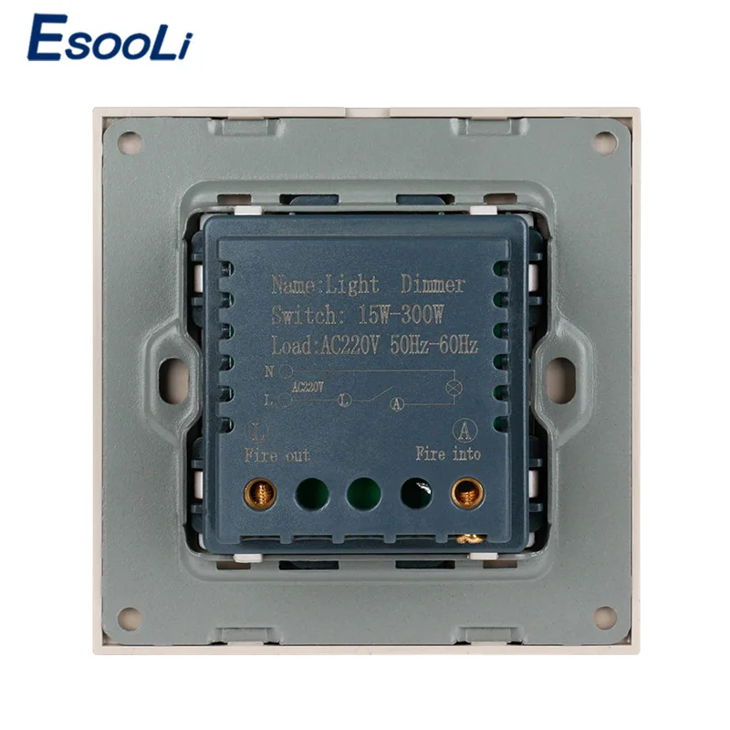 Esooli лампа Реостат регулятор только для Светодиодный лампочки роскошный