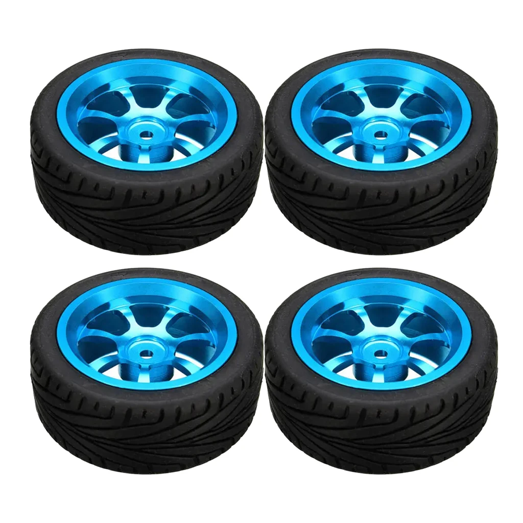 

4Pcs 14th RC Car Large Size Tire Model Car Accessory fits Wltoys 144001