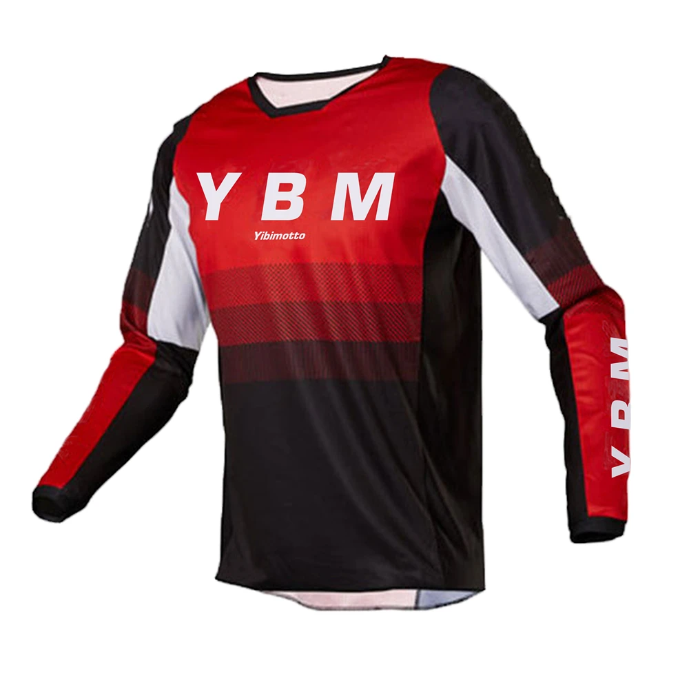 Футболка мужская для горнолыжного спорта Длинный свитшот DH езды на велосипеде