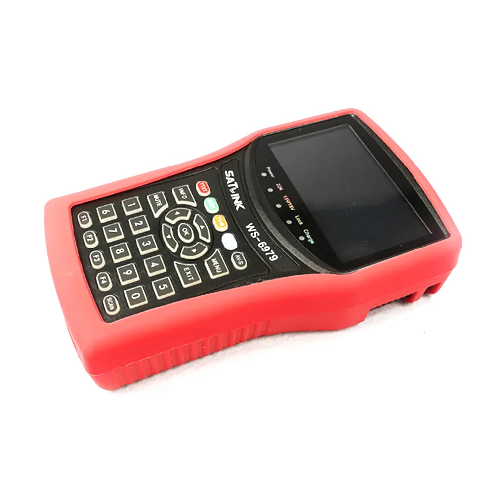 Satlink WS 6979 DVB S2 T2 комбо Цифровой спутниковый Finder метр анализатор спектра Sat ТВ