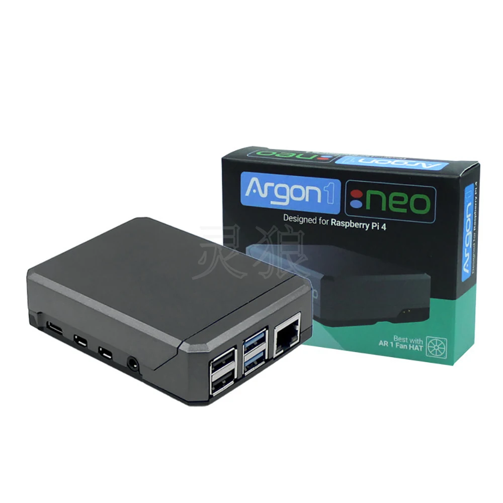 

CAMEIDO R54 Argon NEO Raspberry Pi 4 Model B Case Aluminum Enclosure Sliding Magnetic Top Passive Cooling Shell