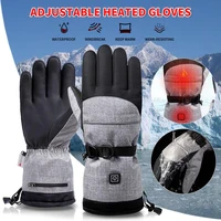 2020 new electric heating snowmobile snowboard ski gloves snow mittens windproof waterproof men women snowboarding skiing gloves