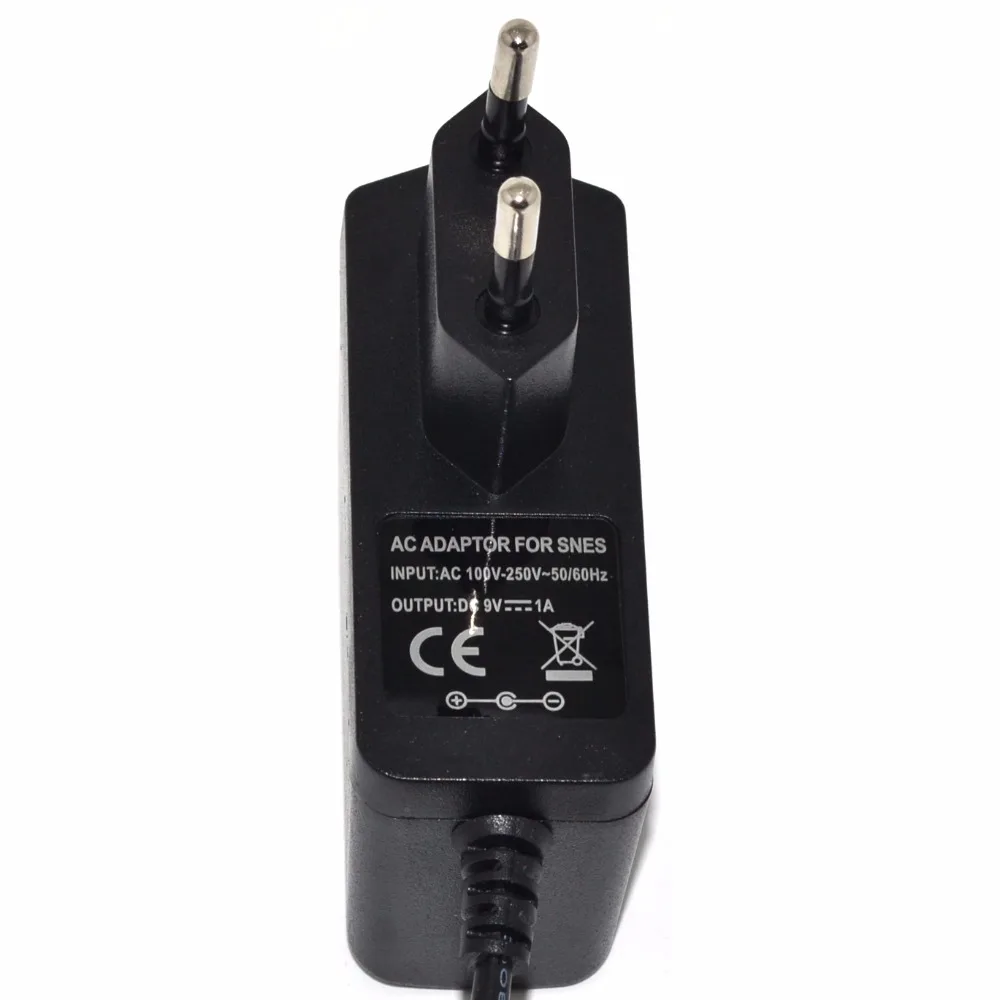 EU Plug AC Adapter Power Supply for Nintendo SNES Charger Red and White Machine Transformer | Электроника