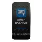 Печатный синий кулисный выключатель, крышка лебедки, изолятор для Carling Arb, автомобильный лодочный кулисный выключатель 12 В 24 В, только крышка! Переключатель не основан!