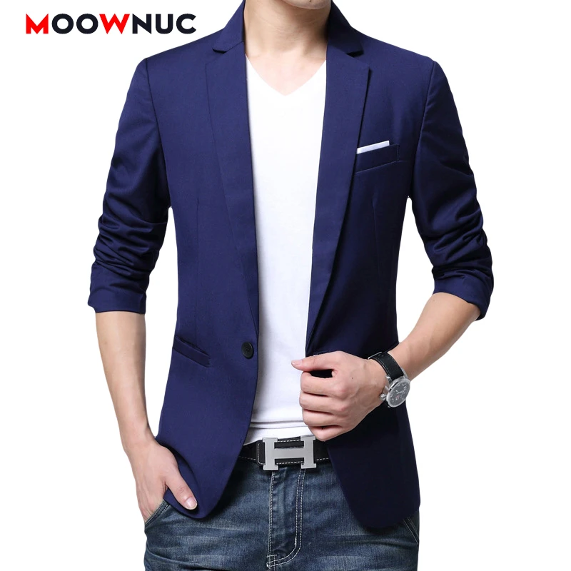 

Coats New Jackets Blazers For Men 2020 Casual Fashion Suits Spring Autumn Yoth Classic style Slim Male Solid Hombre Non-Ironing
