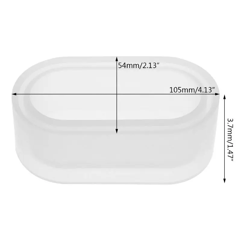 3D Силиконовая форма ручной работы для свечей мыла цветов кастрюль литье бетонных