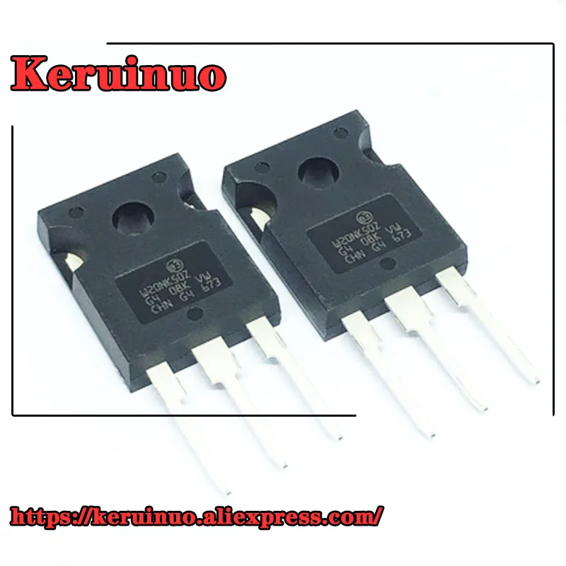10 шт./лот STW20NK50Z W20NK50Z 20NK50 Транс MOSFET N CH 500V 20A 3 Pin(3 + Tab) TO 247 трубка новая