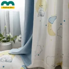 Занавески из хлопка и льна для детской спальни