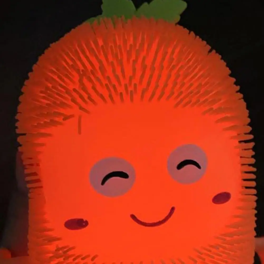 Highly Simulated Solid Color Luminous Carrot Shape Squeeze Toys for Children | Игрушки и хобби
