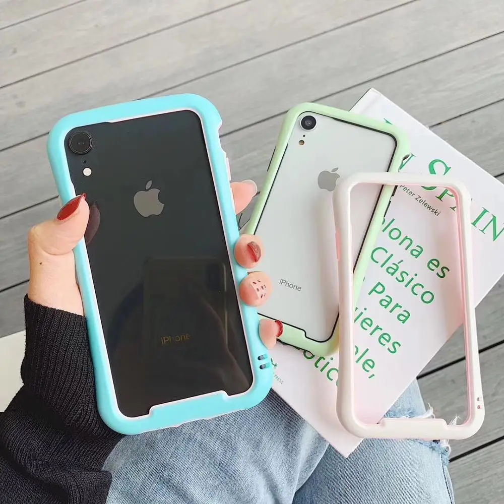 Уникальный чехол бампер для iPhone11 12Pro Xsmax XR 6/6s 7plus 8PLUS SE2|Бамперы| |