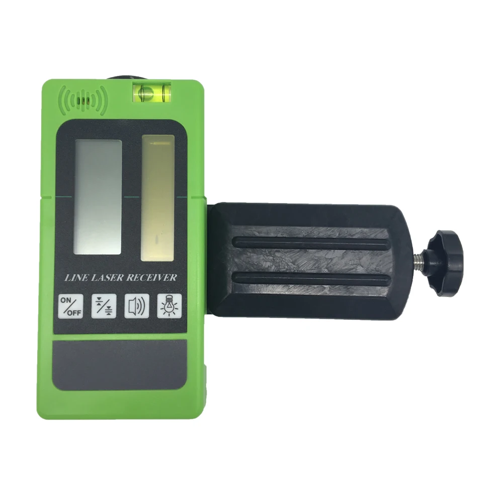 Цифровой ЖК-дисплей лазерный приемник за норму 5/8/12 линий лазерный нивелир для пульсирующий режим зеленый красный лазерный луч лазерной линии уравнитель