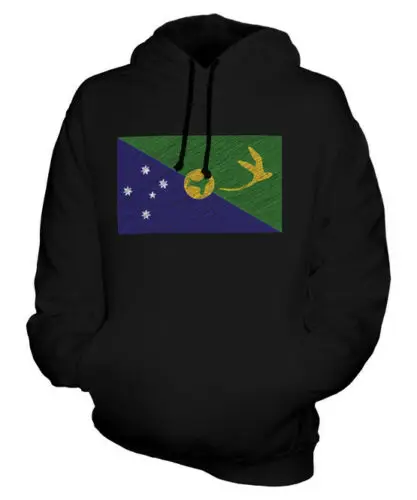 Худи унисекс с флагом рождественского острова|Мужские толстовки и свитшоты| |