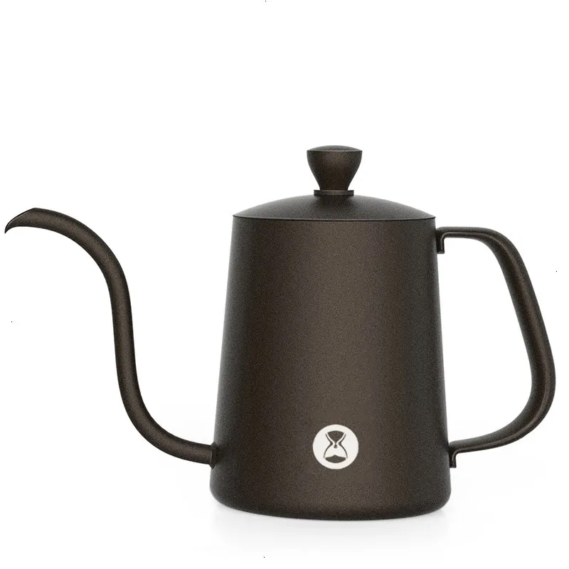 

Long Spout Coffee Pot Gooseneck Drip Stainless Steel Thin Mouth Hand Punch Coffee Pot Kitchen Bule De Cafe Coffeeware DG50CP