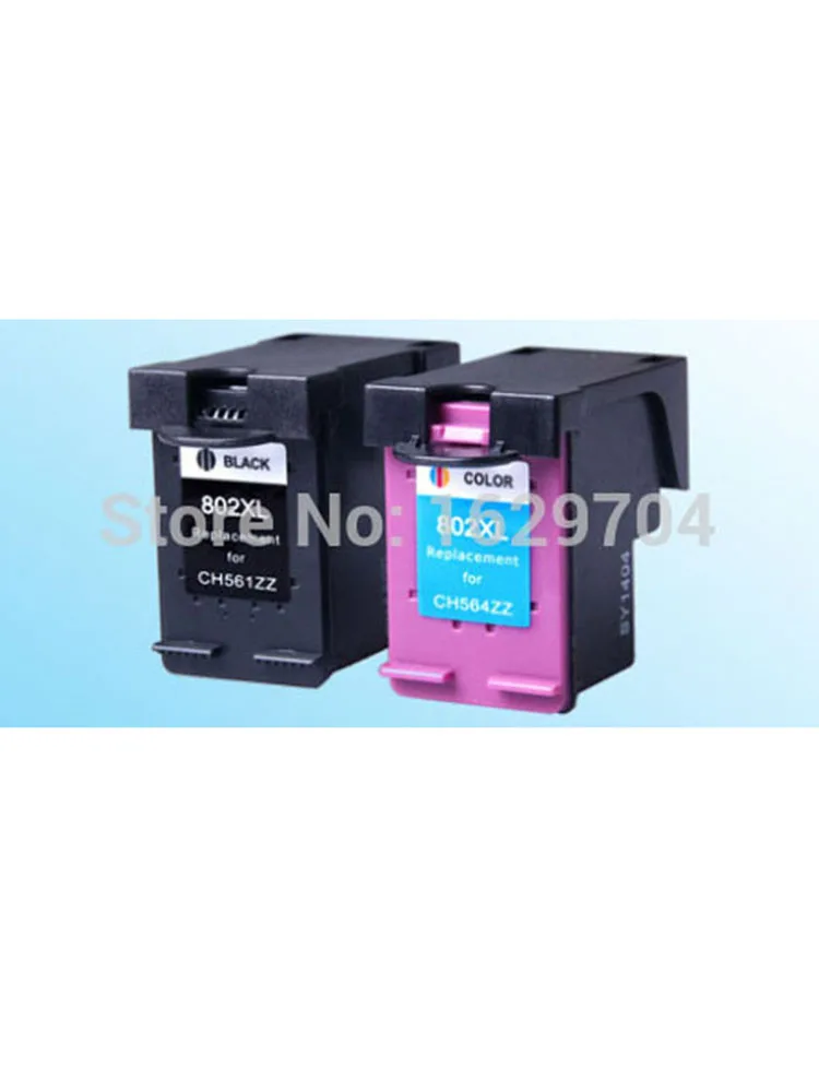 Картридж с чернилами 802XL совместимый hp802 802xl Deskjet 1000 1010 1050 1510 2000 2050 J110a J210a J410a J510a