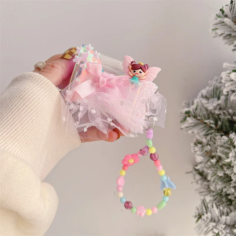 

Lace Fairy Rainbow Chains 2021 AirPods 3 Case Apple AirPods 2 Case Cover AirPods Pro Case IPhone Earphone Accessories