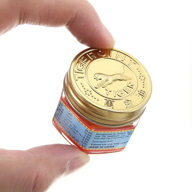 1 шт. тигровый красный массаж с бальзамом рельефная мышца боль успокаивающий