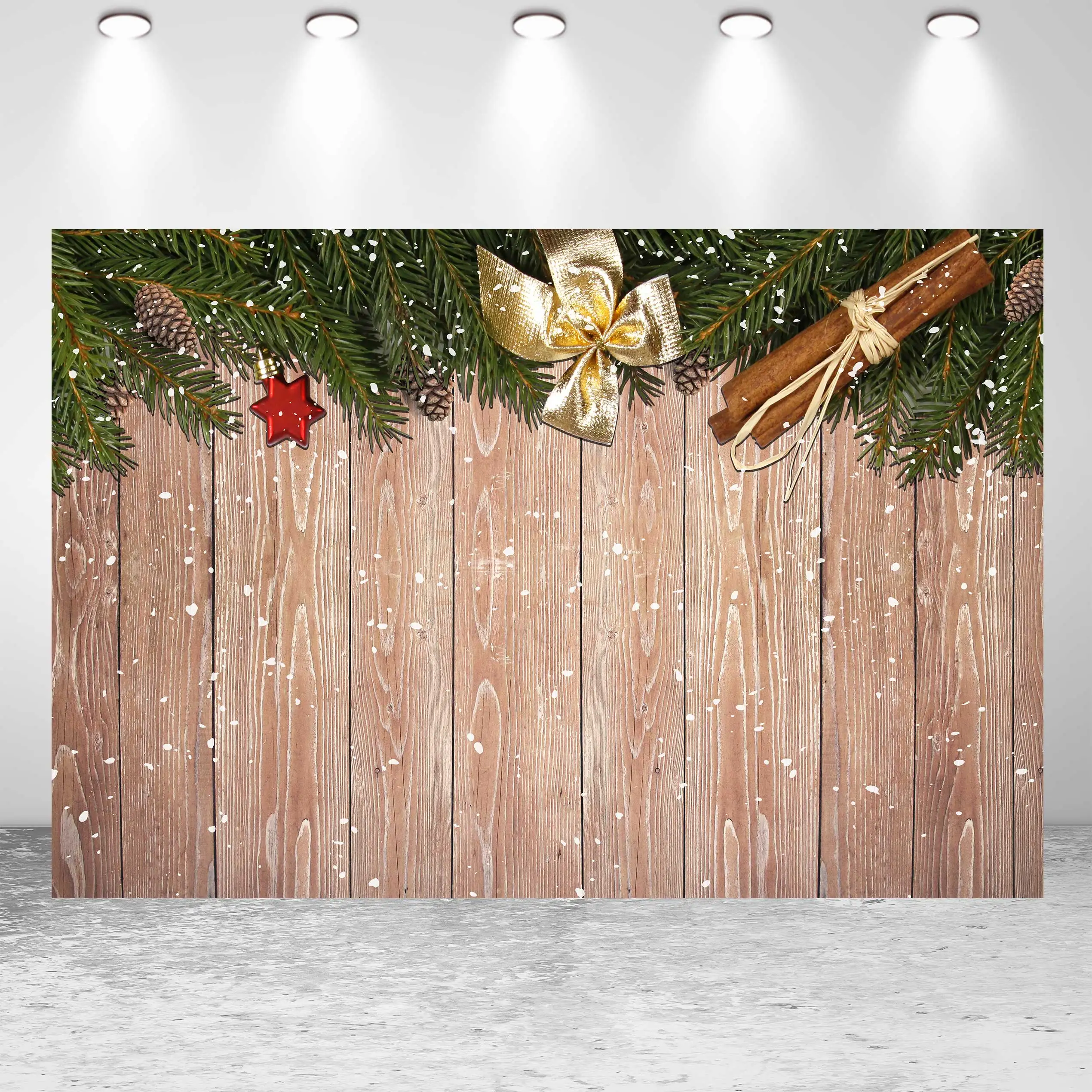 NeoBack Рождественский подарок Снежинка песни лист снег рождественская елка