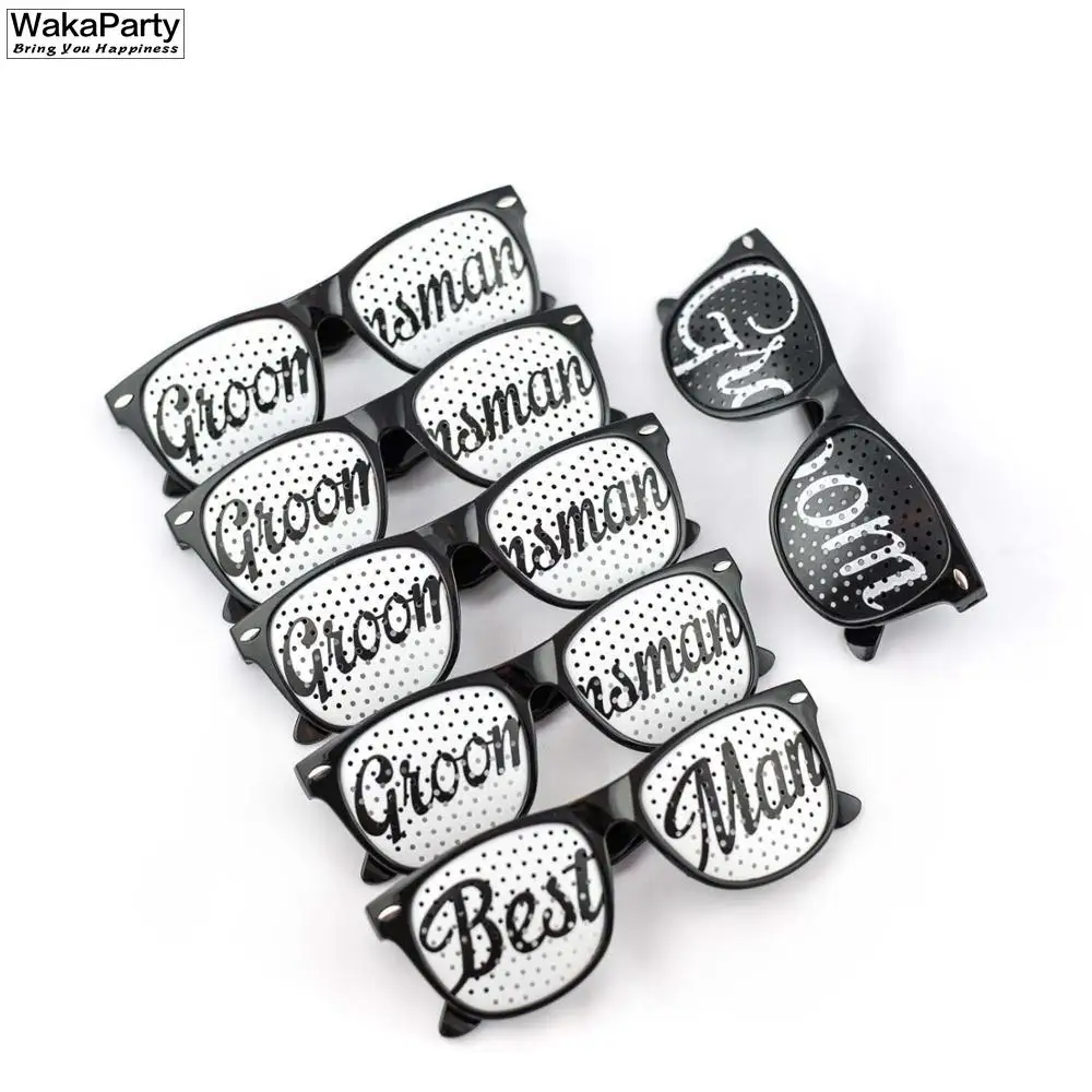 Свадебная вечеринка фотостудия реквизит повязка на глаз для команды Жениха