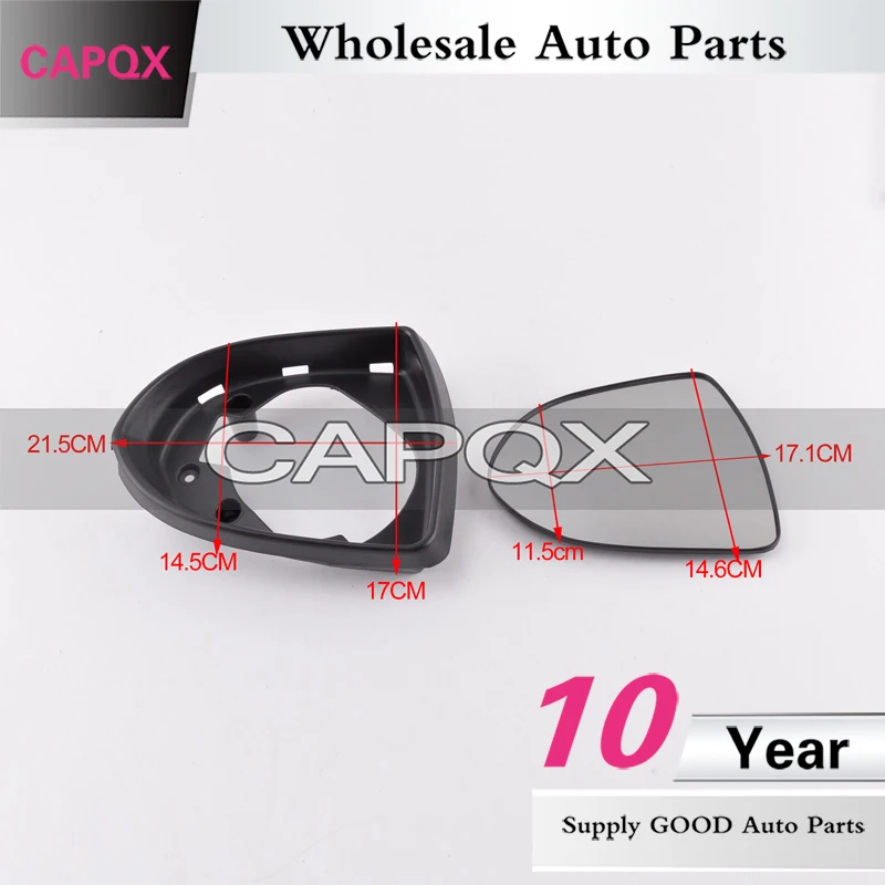 CAPQX 1 шт. для KIA Sportage R 2012 2013 2014 2015 2016 2017 наружное заднего вида зеркало стеклянная