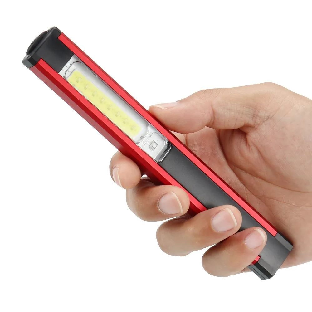 led light bar strong COB LED Mini Pen Light Magnet USB Rechargeable Work Torch Flashlight Lamp#4 | Лампы и освещение