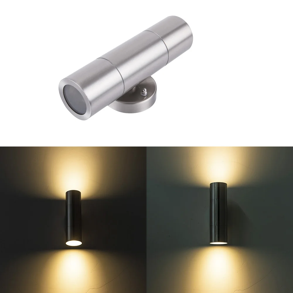 

Brightest Modern Outdoor Led Wall Lamp Hot Sell Waterproof Up Down Warm and White Light Led Outdoor Wall Light