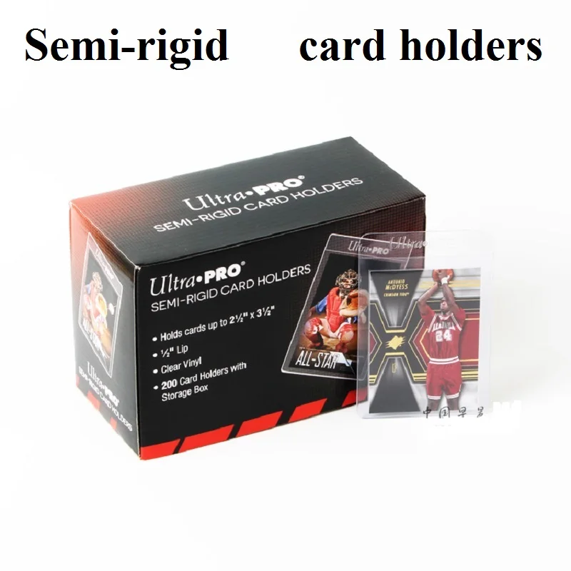Ultra.Pro Semi-Rigid Card Holders Cards Sleeves Protect Card Rating Card PSA Paster Protector for PKM/MTG BGS  yugioh Star Cards