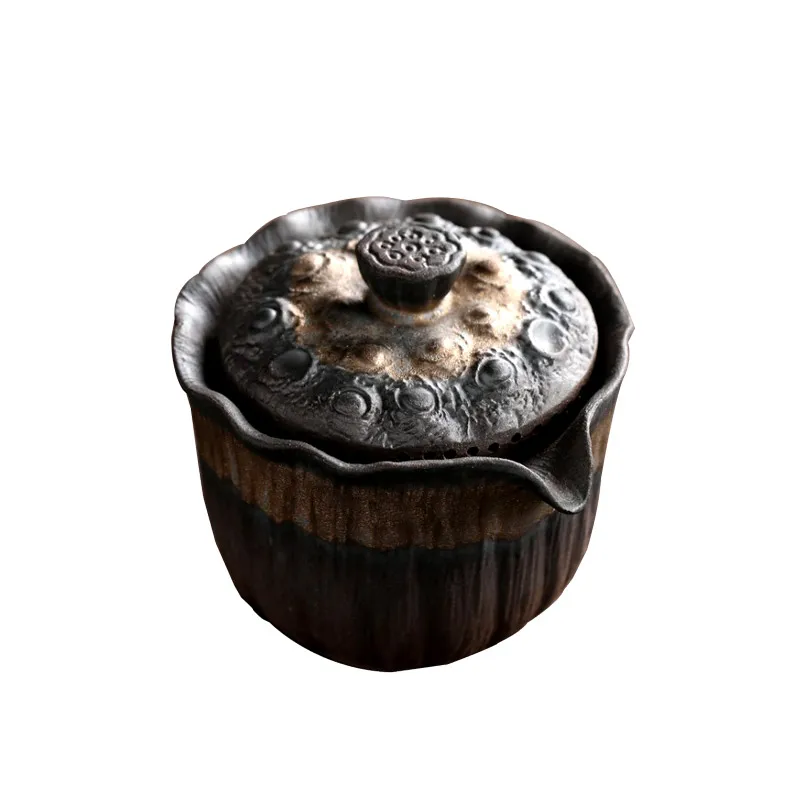 Керамический чайник LUWU ручной работы чайная чашка подставка для лотоса