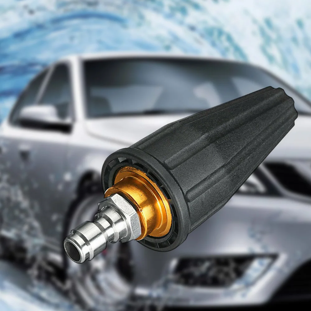 

Lotus Turbine Nozzle-Water Lotus Turbine Nozzle High Pressure Washer Rotating Turbo Nozzle Spray Clean Tool