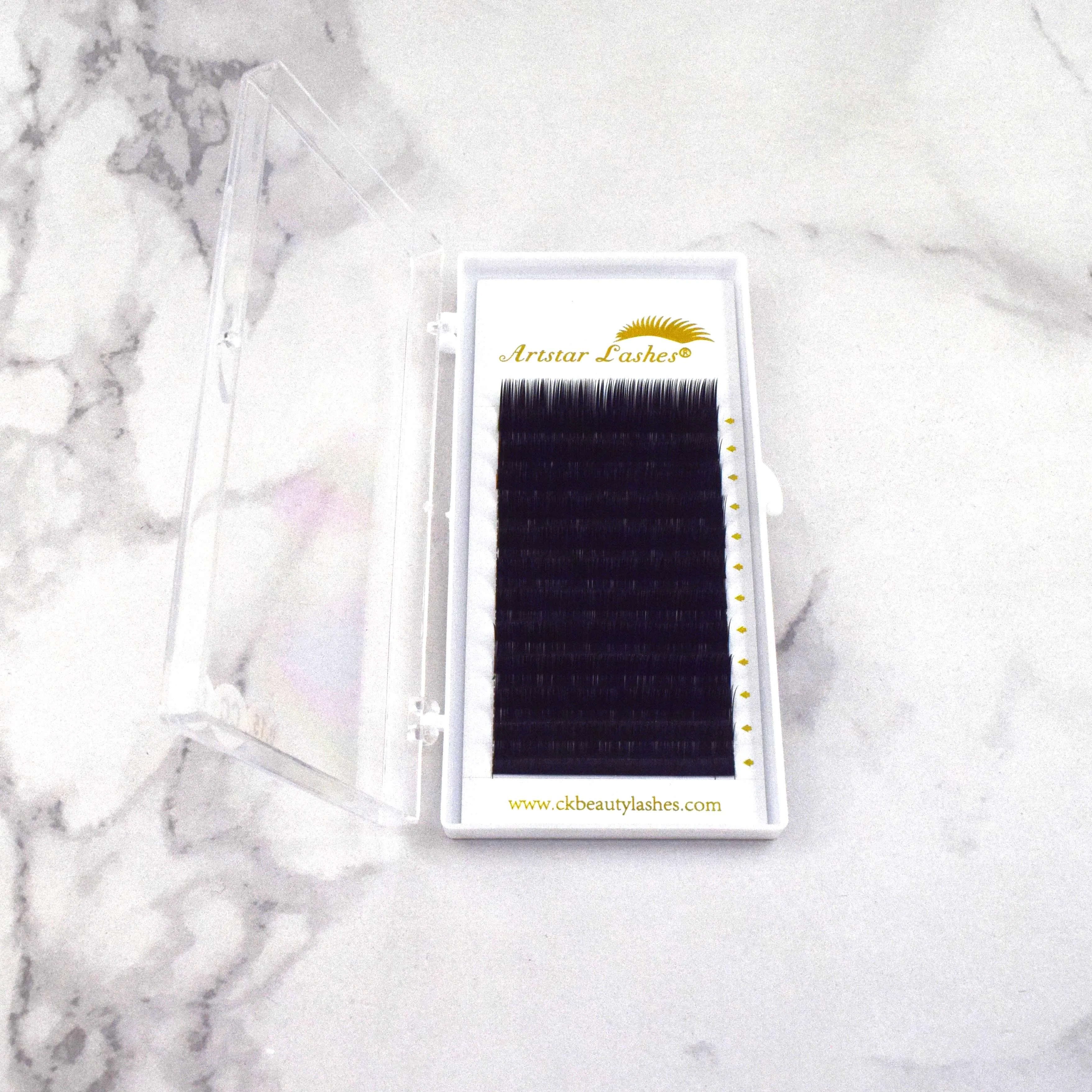 Накладные ресницы от частного бренда Сделано в Корее толщина продукции 0 05