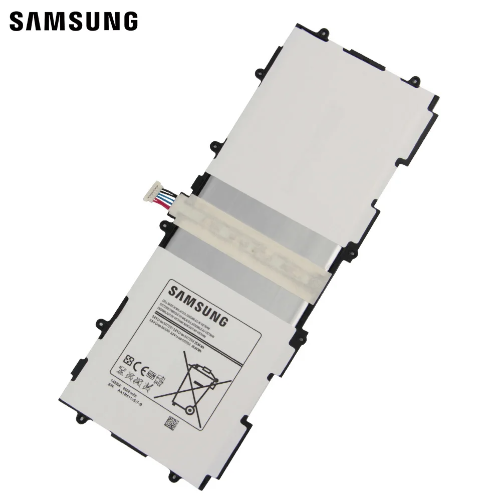 Samsung оригинальный сменный аккумулятор T4500E для GALAXY Tab3 P5200 P5210 P5220 T4500C T4500K планшет 6800