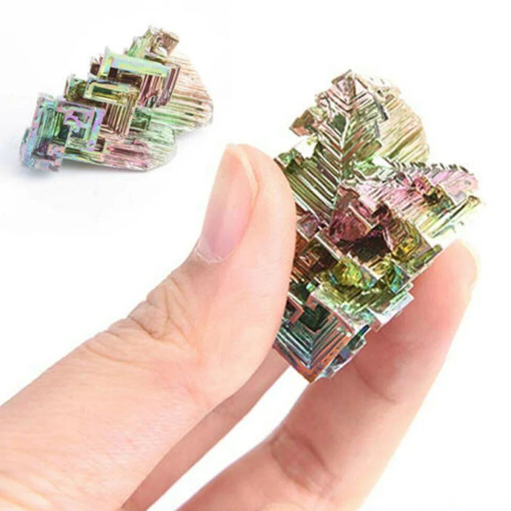 Грубая подарок редкий образец минеральный драгоценный камень Радуга металла