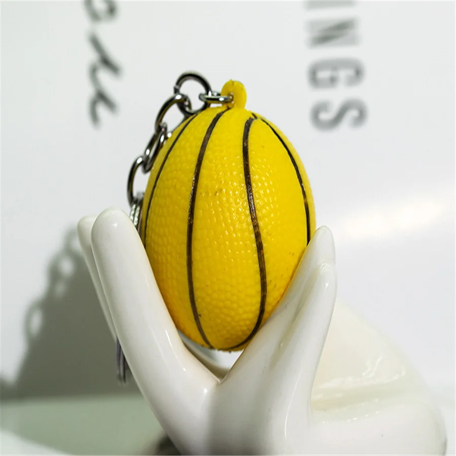 5 шт./лот кулон в виде баскетбольного мяча Брелок Детские День Святого Валентина