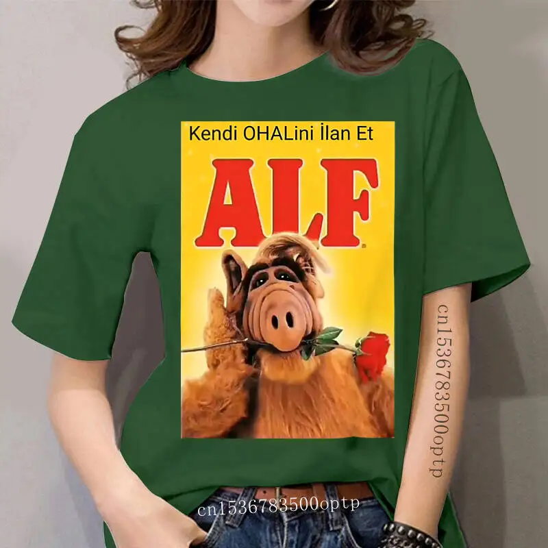 

Alf Shirt 80Vintage Shirt Graphic Printed Premium T Shirt O-Neck Fashion Casual High Quality Print T Shirt