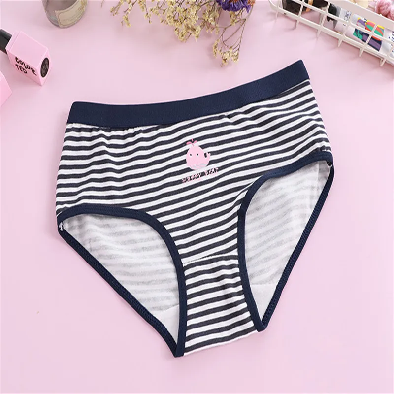 Женские хлопковые трусы с заниженной талией 5 шт./лот|Женские трусики| |