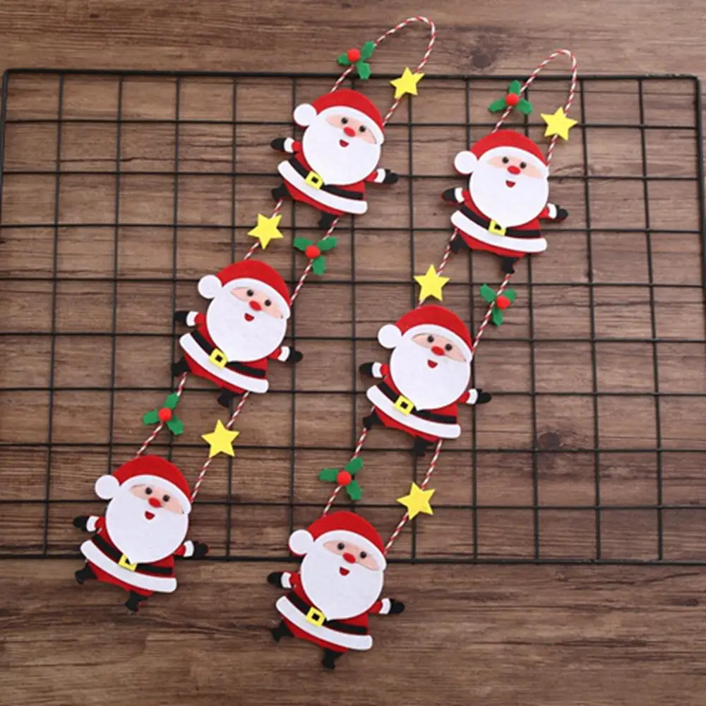 60 см * 12 лестница Санта Клаус Рождественское украшение для окон кулон