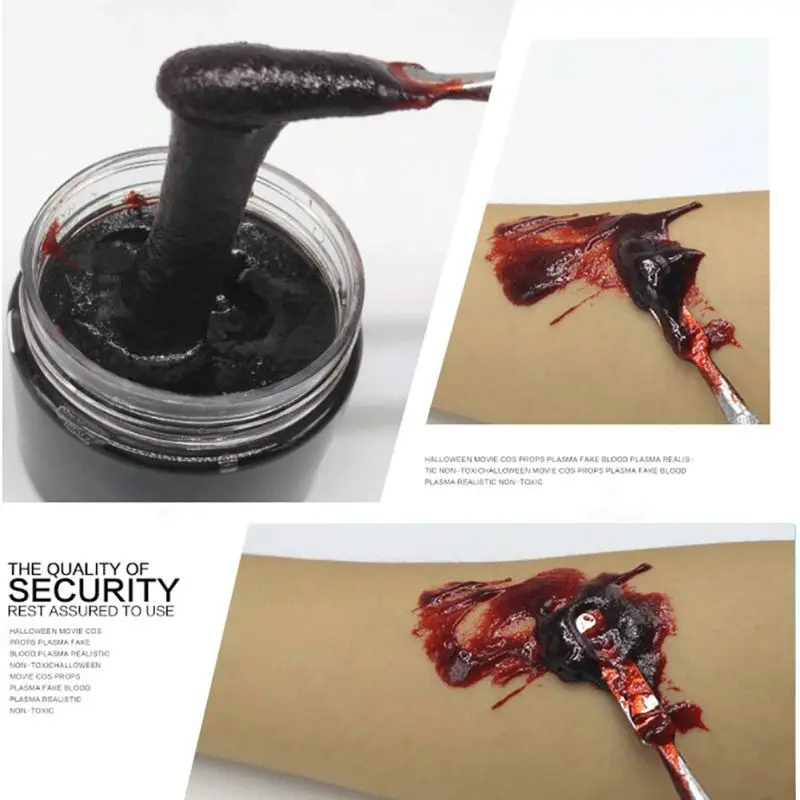Искусственный реалистичный поддельный плазменный крем реквизит для макияжа