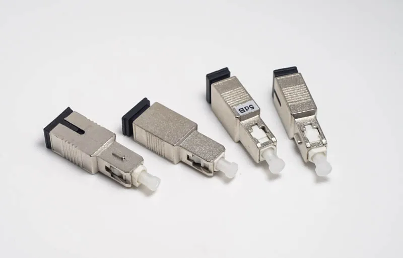 5PC SC/UPC Male to Female Simplex mode fiber optic Attenuator metal male Fiber Attenuator FTTH attenuator Adapter