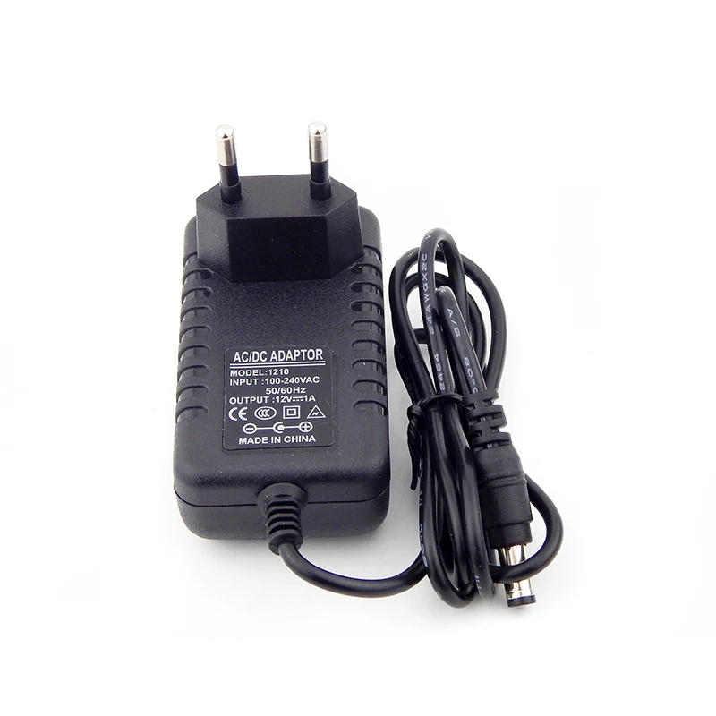 AC 100 240V DC 12V 1A ma адаптер питания для аудио цап маршрутизатор тв приставка вольт