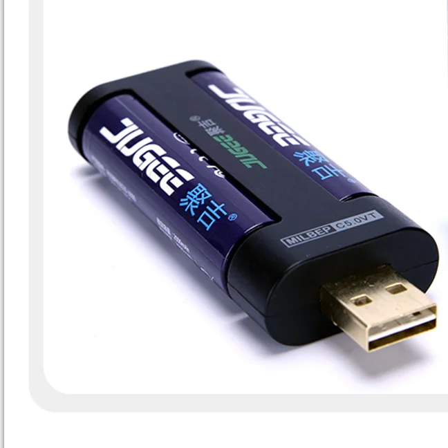 2 шт JUGEE 1,5 v 3000 mwh AA 1,5 V литий-полимерный литий-ионный полимерный литиевый аккумулятор+ usb зарядное устройство