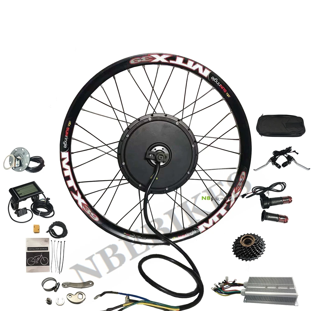 80 км/ч Мотор заднего колеса 20 &quot24" 26 &quot27 5" 28 &quot29" 700C 72V 3000W