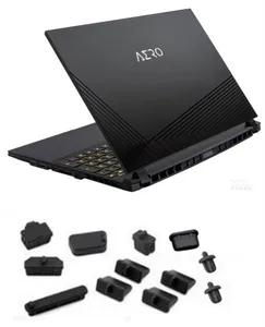 Пылезащитный Черный силиконовый чехол для ноутбука GIGABYTE G5 Aero 15 15X AORUS 15G 15P Aorus X5 X5S Saber Pro 15