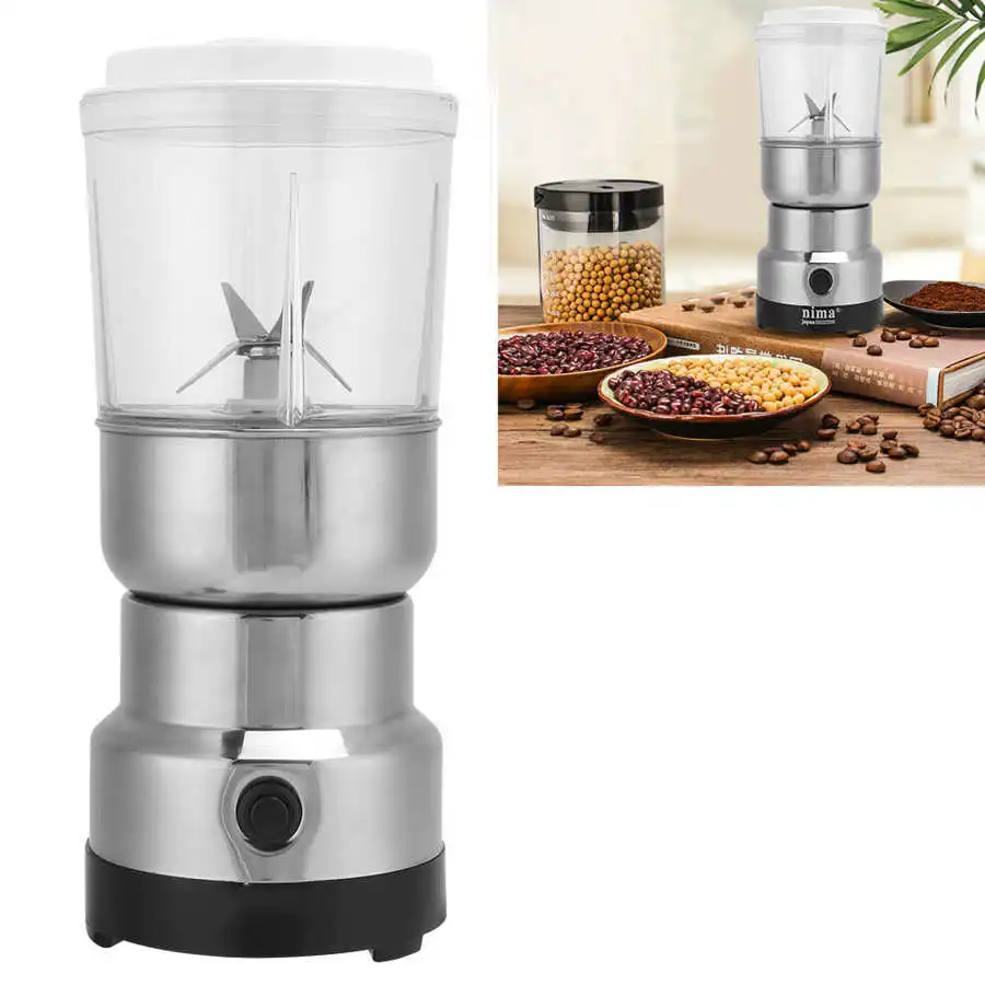

Household Electric Coffee Grinder Stainless Steel Grinding Milling Machine for Coffee Bean Spice grinder EU Plug 220V