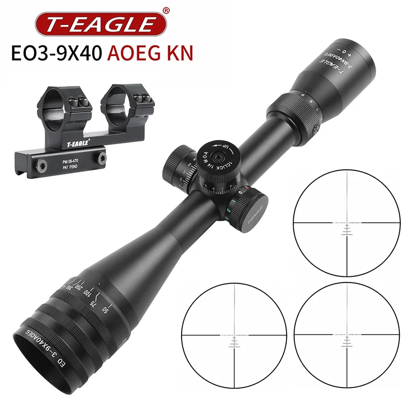 Тактический Оптический прицел Teagle EO 3-9X4 0 для охоты снайпера страйкбола красных