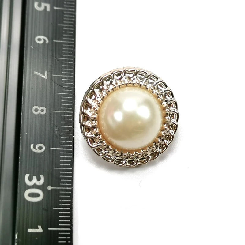 

10pcs/lot Beautiful plastic pearl Button for Coat Scrapbooking Sewing Garment Supplies Clothing Accessories DIY Crafts