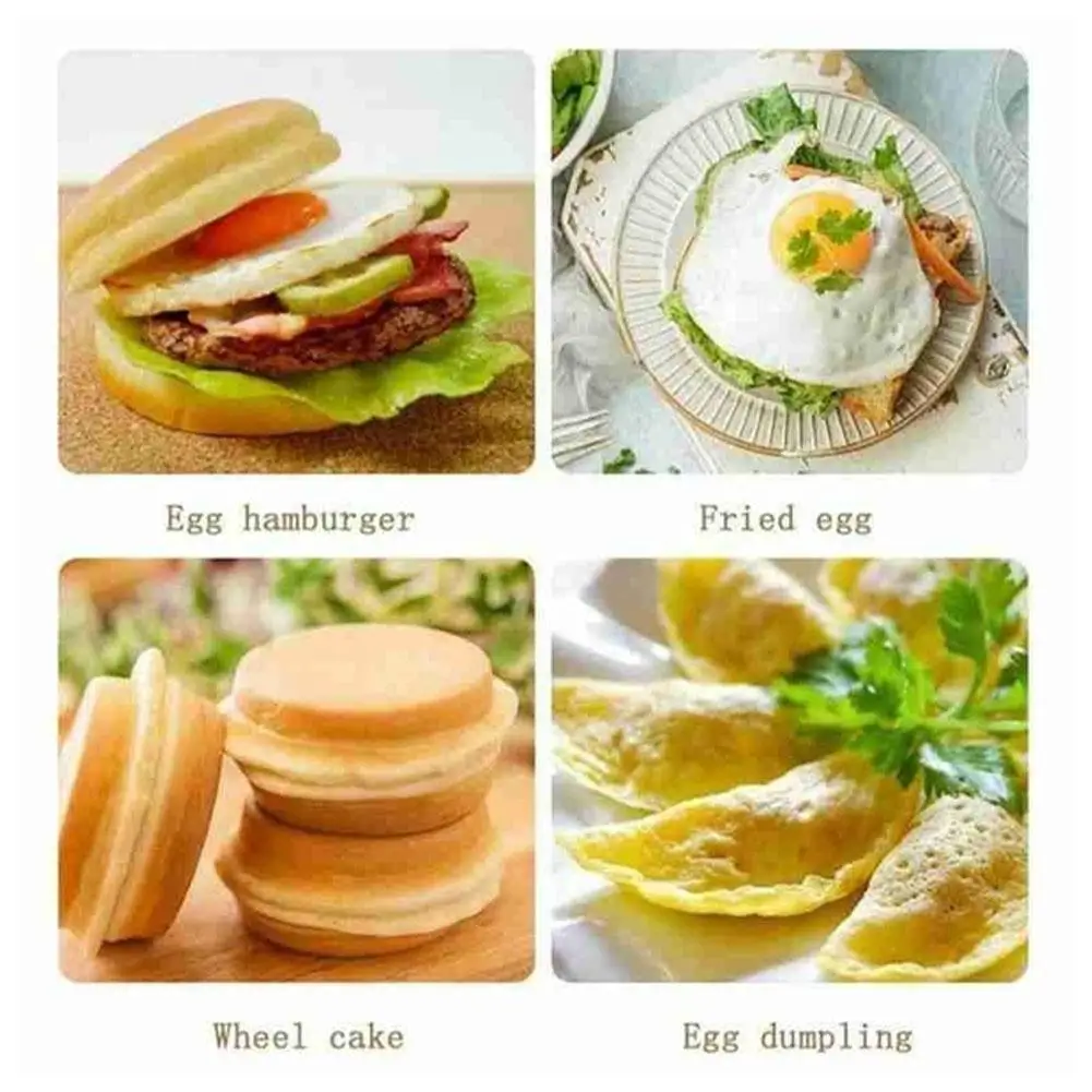 

Four-Hole Frying Pot Pan Thickened Omelet Pan Non-Stick Egg Pancake Pan Cooking Egg Ham Pans Breakfast Maker Kitchen Cookware