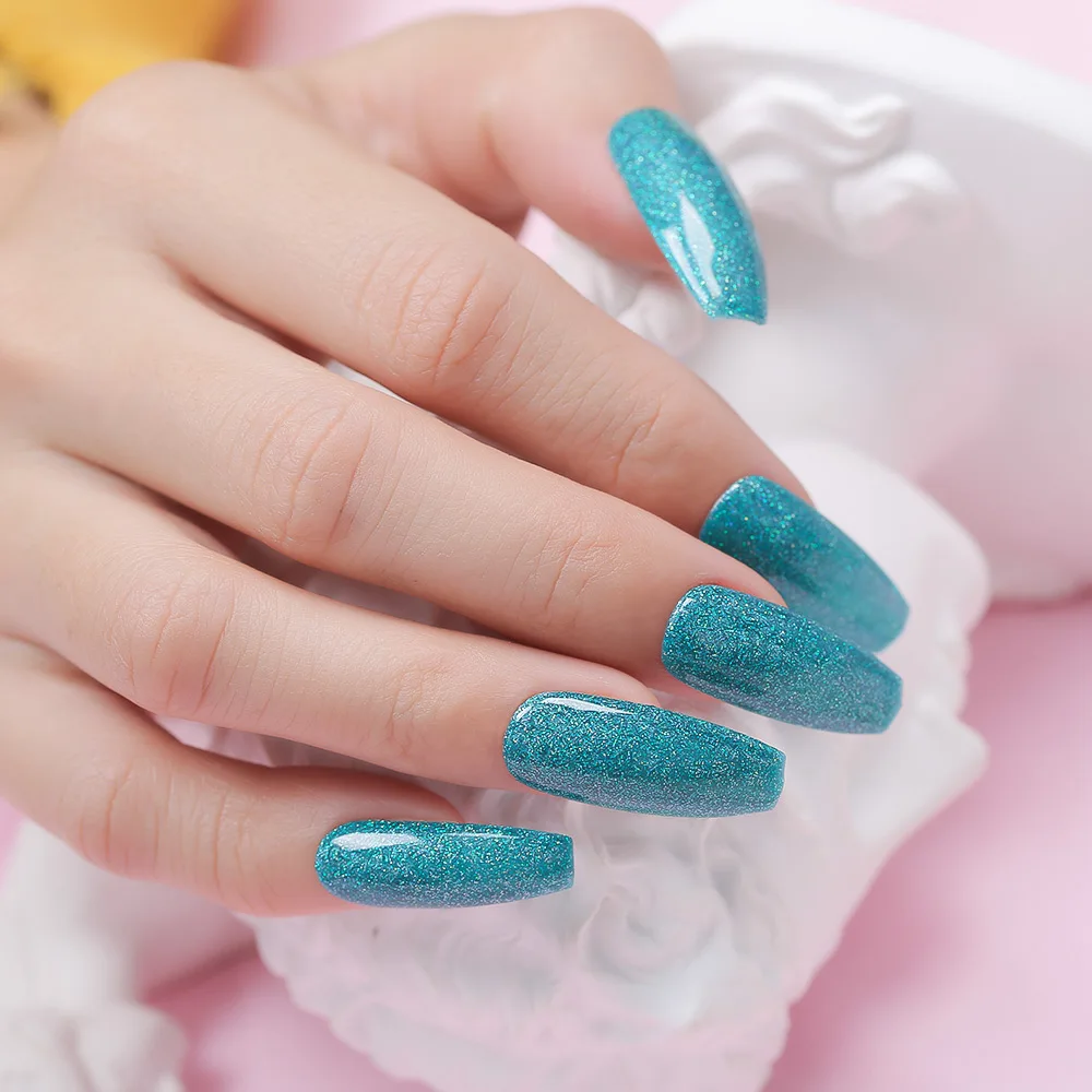 Modelones Neon UV Nail Gel Polish Art 43 Colors Led Soak Off Lacquer Semi Permanent Glitter Varnish | Красота и здоровье