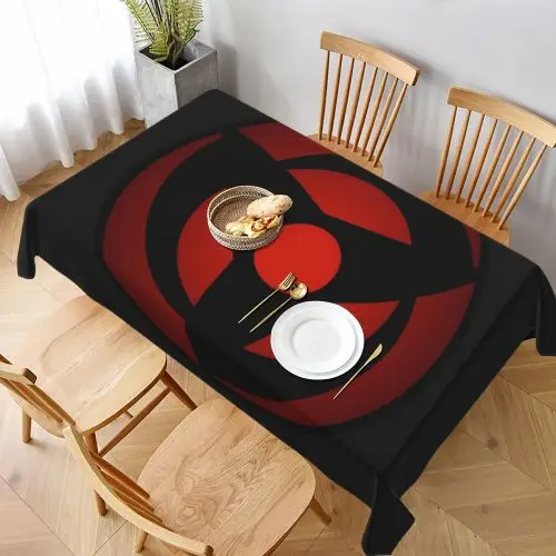 Шаринган печати Скатерти Кофе TableCover прямоугольная скатерть Водонепроницаемая