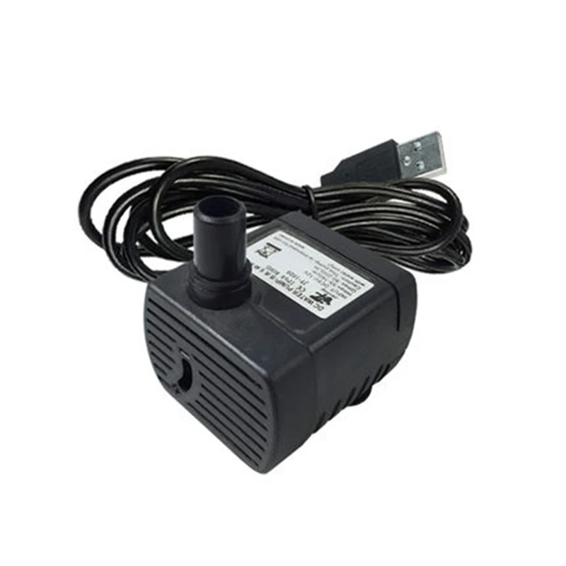 Водяные насосы DC 5V 150L/ч AC220V 280L/ч пышности погружной водяной насос Бесщеточный